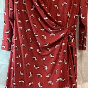 Anne Klein Burnt Orange Garment Label